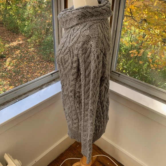 ZARA chunky turtleneck with cables - Picture 6 of 8